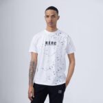 SPLASH ΒΑΜΒΑΚΕΡΟ T-SHIRT ΛΕΥΚΟ