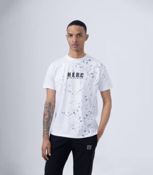 SPLASH ΒΑΜΒΑΚΕΡΟ T-SHIRT ΛΕΥΚΟ