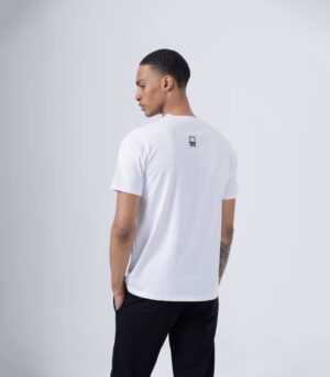 SPLASH ΒΑΜΒΑΚΕΡΟ T-SHIRT ΛΕΥΚΟ - Image 2