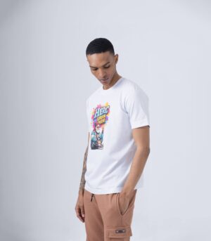 GRAPHIC T- SHIRT-HERC URBAN WEAR ΛΕΥΚΟ - Image 2