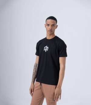 ΜΑΥΡΟ T-SHIRT ΜΕ ΤΥΠΩΜΑ ΚΥΒΟΣ HERC - Image 5