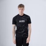 SPLASH ΒΑΜΒΑΚΕΡΟ ΜΑΥΡΟ Τ-SHIRT