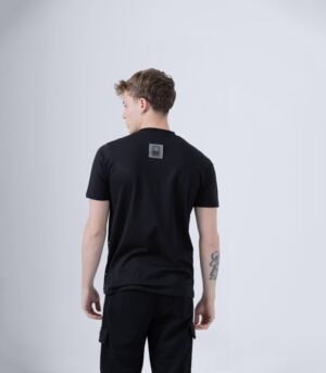 SPLASH ΒΑΜΒΑΚΕΡΟ ΜΑΥΡΟ Τ-SHIRT - Image 5