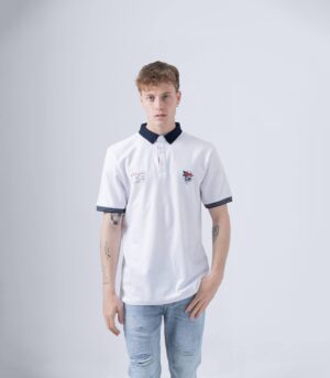 BIANCO POLO ΠΙΚΕ ΛΕΥΚΟ ΒΑΜΒΑΚΕΡΟ