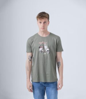 CASUAL ΒΑMΒΑΚΕΡΟ T-SHIRT