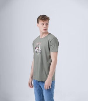 CASUAL ΒΑMΒΑΚΕΡΟ T-SHIRT - Image 2