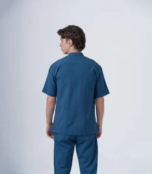 ΑΝΔΡΙΚΟ OVERSHIRT ME MAO ΓΙΑΚΑ KAI KONTO MANIKI-ΜΠΛΕ