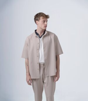 ΑΝΔΡΙΚΟ OVERSHIRT MPEZ ΜΕ MAO ΓΙΑΚΑ ΚΑΙ ΚΟΝΤΟ ΜΑΝΙΚΙ