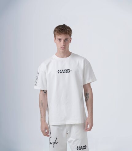 ΑΝΔΡΙΚΟ GRAPHIC OVERSIZED T-SHIRT ΛΕΥΚΟ