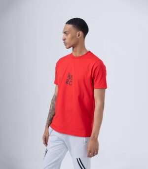 ΑΝΔΡΙΚΟ ΚΟΚΚΙΝΟ ΒΑΜΒΑΚΕΡΟ Τ-SHIRT ΜΕ ΤΥΠΩΜΑ HERC