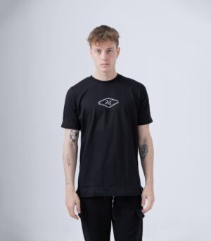 COLORS T-SHIRT HERC ΒΑΜΒΑΚΕΡΟ ΜΑΥΡΟ - Image 2
