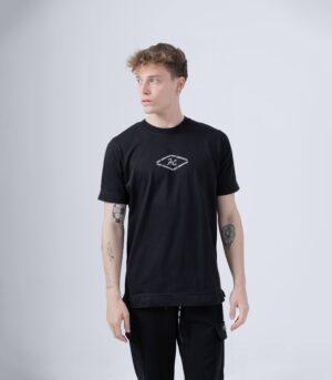 COLORS T-SHIRT HERC ΒΑΜΒΑΚΕΡΟ ΜΑΥΡΟ - Image 5