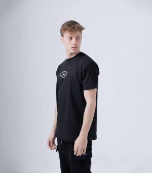 COLORS T-SHIRT HERC ΒΑΜΒΑΚΕΡΟ ΜΑΥΡΟ - Image 4
