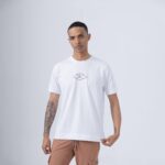 COLORS T-SHIRT HERC ΒΑΜΒΑΚΕΡΟ ΛΕΥΚΟ