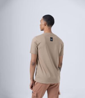 DOG ROAD T-SHIRT ΒΑΜΒΑΚΕΡΟ ΚΑΦΕ - Image 3