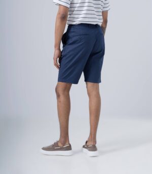ΒΕΡΜΟΥΔΑ CHINO ME ΛΑΣΤΙΧΟ-ΜΠΛΕ - Image 3
