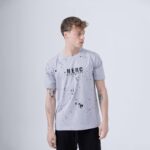 SPLASH ΒΑΜΒΑΚΕΡΟ ΓΚΡΙ Τ-SHIRT