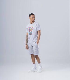 ΑΝΔΡΙΚΟ ΑΘΛΗΤΙΚΟ ΣΕΤ ΒΕΡΜΟΥΔΑ ΚΑΡΓKΟ & T-SHIRT - Image 4