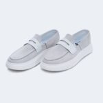 ΑΝΔΡΙΚΟ LOAFERS ΑΠΟ ΓΝΗΣΙΟ ΚΑΣΤΟΡΙ-ΓΚΡΙ ΑΝΟΙΧΤΟ