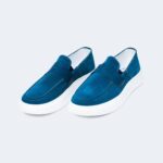 ΑΝΔΡΙΚΟ LOAFERS ΑΠΟ ΓΝΗΣΙΟ ΚΑΣΤΟΡΙ-ΜΠΛΕ