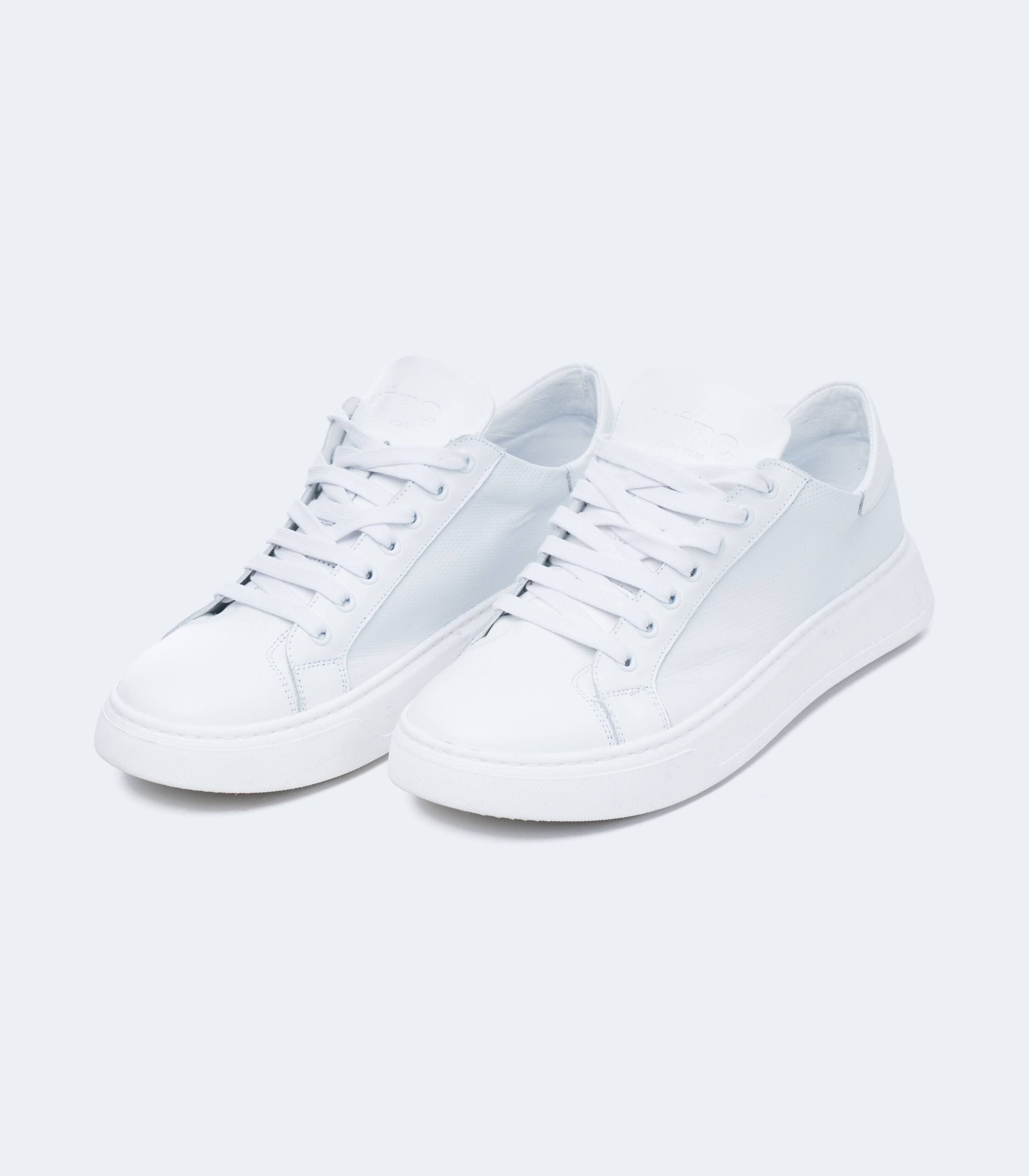 Ανδρικό λευκό δερμάτινο sneaker Ανδρικό λευκό δερμάτινο sneaker|παπουτσια ανδρικα