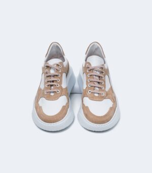 ΑΝΔΡΙΚΟ SNEAKER ΛΕΥΚΟ-ΤΑΜΠΑ