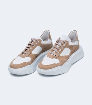 ΑΝΔΡΙΚΟ SNEAKER ΛΕΥΚΟ-ΤΑΜΠΑ