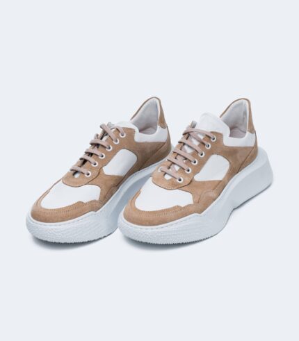 ΑΝΔΡΙΚΟ SNEAKER ΛΕΥΚΟ-ΤΑΜΠΑ