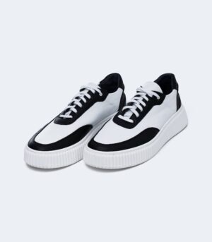 ΑΝΔΡΙΚΟ SNEAKER ΛΕΥΚΟ ΜΕ ΜΑΥΡΕΣ ΛΕΠΤΟΜΕΡΕΙΕΣ