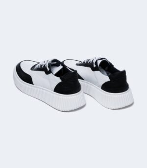 ΑΝΔΡΙΚΟ SNEAKER ΛΕΥΚΟ ΜΕ ΜΑΥΡΕΣ ΛΕΠΤΟΜΕΡΕΙΕΣ - Image 2