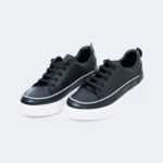 ΑΝΔΡΙΚΟ ΜΑΥΡΟ SNEAKER ΜΕ ΛΕΥΚΗ ΛΕΠΤΟΜΕΡΕΙΑ