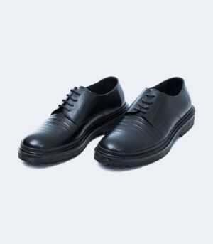ΑΝΔΡΙΚΑ ΔΕΡΜΑΤΙΝΑ OXFORDS-ΜΑΥΡΑ