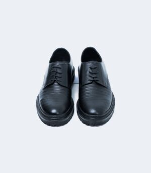 ΑΝΔΡΙΚΑ ΔΕΡΜΑΤΙΝΑ OXFORDS-ΜΑΥΡΑ - Image 2