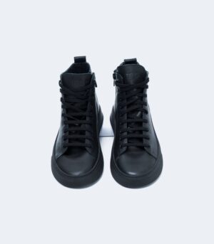 ΑΝΔΡΙΚΑ CASUAL ΑΘΛΗΤΙΚΑ ΜΠΟΤΑΚΙΑ - HIGH TOP ΔΕΡΜΑΤΙΝΑ - Image 2