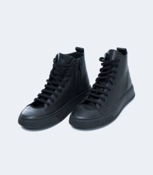 ΑΝΔΡΙΚΑ CASUAL ΑΘΛΗΤΙΚΑ ΜΠΟΤΑΚΙΑ - HIGH TOP ΔΕΡΜΑΤΙΝΑ