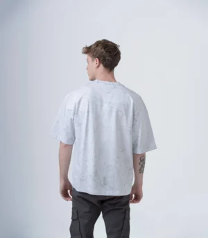 Ανδρικό t-shirt με μανίκι μέχρι τον αγκώνα tie dye