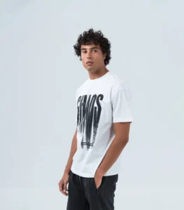 Ανδρικό λευκό  t-shirt με chaos