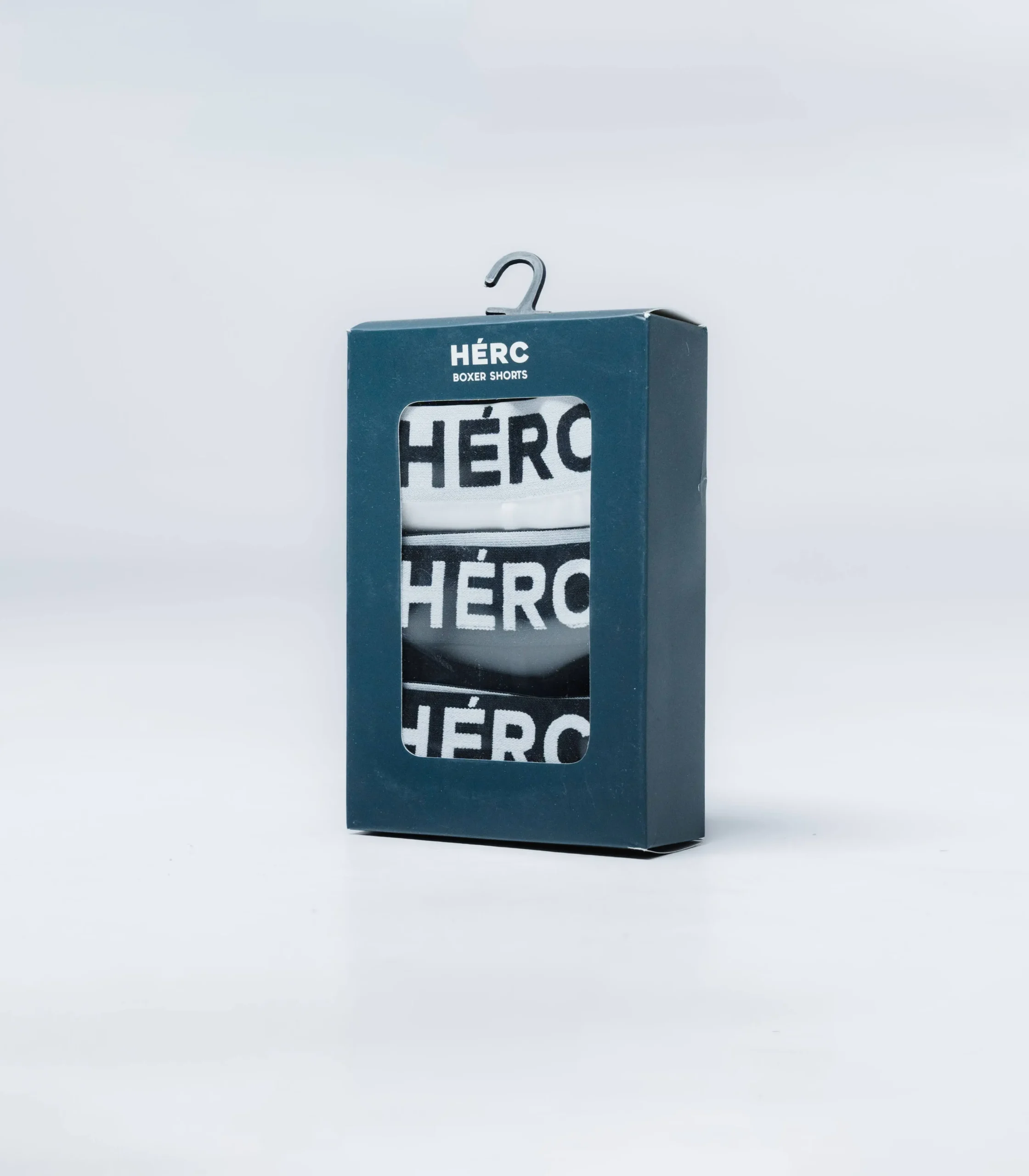Ανδρικά βαμβακερά μποξεράκια 3 pack Herc Urban Wear -Μαύρο/Λευκό Ανδρικά βαμβακερά μποξεράκια 3 pack Herc Urban Wear -Μαύρο/Λευκό