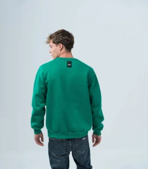 Ανδρικό Ζεστό Φούτερ Fleece πράσινο.