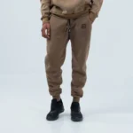 Ανδρική Φόρμα Fleece με Λάστιχο Stonewashed – Ταμπά
