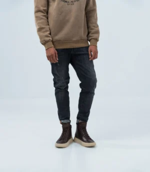 Ανδρικό τζίν στενή γραμμή Dark Wash